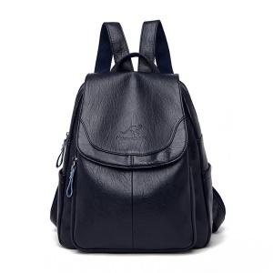 Sac à dos pour femmes en cuir de vache