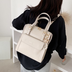 Sac à dos et bandoulière pour femmes en cuir PU petit modèle