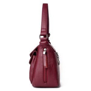 Sac à bandoulière pour femmes en cuir PU