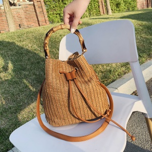 Sac à main pour femme en paille à une épaule