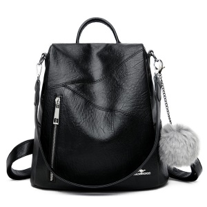 Sac à dos pour femmes en cuir PU