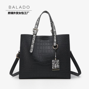 Sac à main pour femmes imitation cuir crocodile