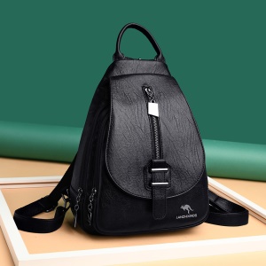 Sac à dos et bandoulière pour femme en cuir de vache