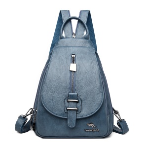 Sac à dos et bandoulière pour femme en cuir de vache