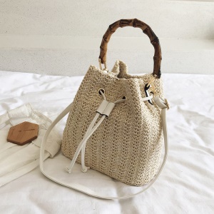 Sac à main pour femme en paille à une épaule