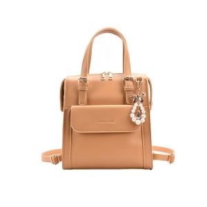 Sac à dos et bandoulière pour femmes en cuir PU petit modèle