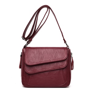 Sac à bandoulière pour femmes en cuir PU