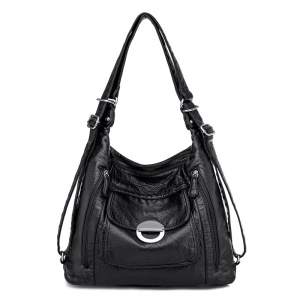 Sac à main  femme style bandoulière  et à dos en cuir PU