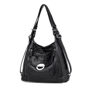 Sac à main  femme style bandoulière  et à dos en cuir PU