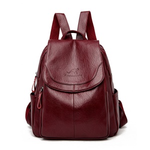 Sac à dos pour femmes en cuir de vache