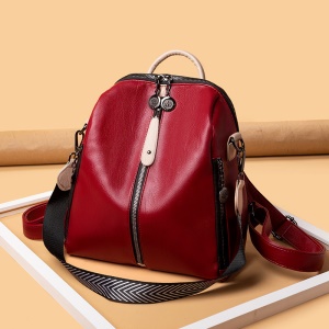 Sac à bandoulière femme multifonction en peau de mouton