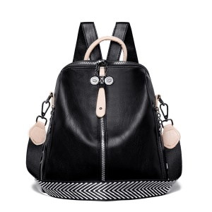 Sac à bandoulière femme multifonction en peau de mouton