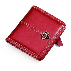 Portefeuille femme en cuir