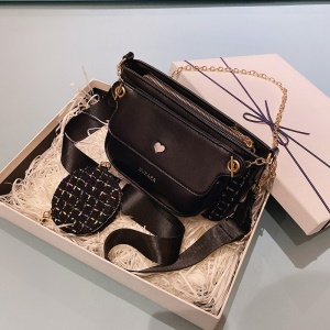 Sac à bandoulière pour femme en cuir