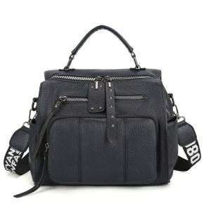 Sac à dos femme en cuir souple