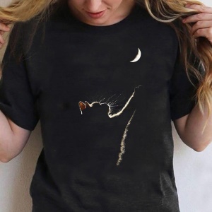 T-shirt femme à cou rond