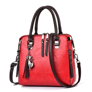 Sac à main pour femmes de grande capacité et Pendentif chaton Froissé