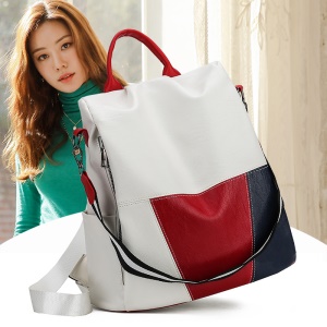 Sac à dos multicolore  en cuir PU