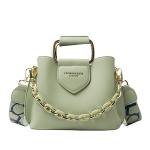Sac à bandoulière pour femmes en cuir PU résistant à la friction