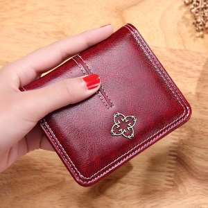 Portefeuille femme en cuir