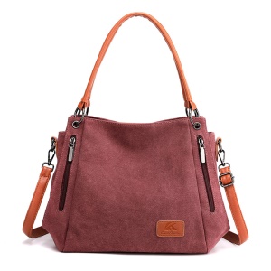 Sac à main pour femmes en toile grande capacité