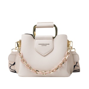 Sac à bandoulière pour femmes en cuir PU résistant à la friction