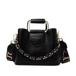 Sac à bandoulière pour femmes en cuir PU résistant à la friction