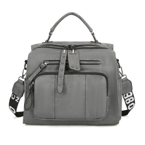 Sac à dos femme en cuir souple