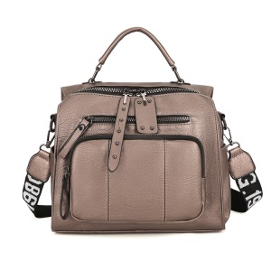 Sac à dos femme en cuir souple