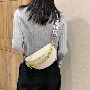 Sac à bandoulière pour femmes en forme de boulette en cuir avec rayures de carreaux