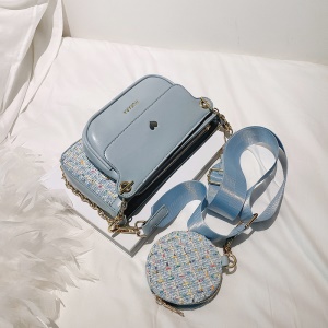 Sac à bandoulière pour femme en cuir