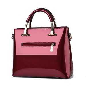 Sac à dame verni et brodé à paillettes Résistantes a la friction