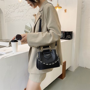 Sac à bandoulière pour femmes en cuir PU résistant à la friction