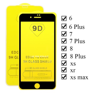 Film trempé antichoc protection contre brisure pour téléphones mobiles multi-séries Apple
