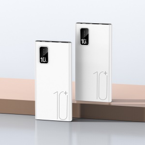 Power Bank 10.000mAh léger et slim fast charge 2 entrées de charges type-C et androïd