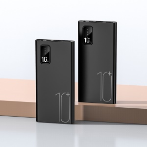 Power Bank 10.000mAh léger et slim fast charge 2 entrées de charges type-C et androïd