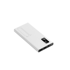 Power Bank 10.000mAh léger et slim fast charge 2 entrées de charges type-C et androïd