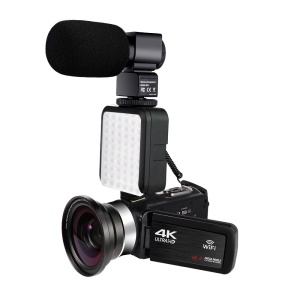 Caméra numérique 4K ultra HD avec WIFI et Enregistrement vidéo et Zoom x16
