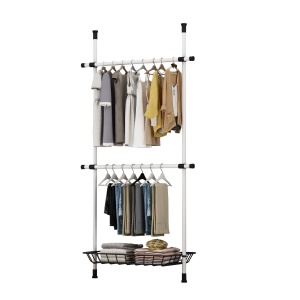 barre réglable Dressing Porte manteau