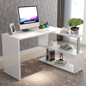 Bureau d'ordinateur rotatif créatif
