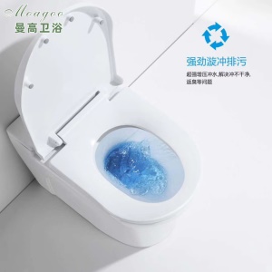 Toilettes électriques sans réservoir à ouverture et siphonage par impulsion