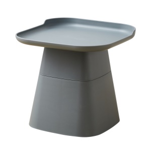 Petite table déco carrée avec tête de lit simple PP