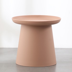 Table basse en plastique ronde simple