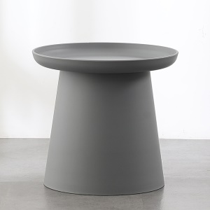 Table basse en plastique ronde simple