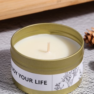 Bougie parfumée cire de soja végétale sans fumée