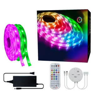 Kit de bande lumineuse facile à plier avec  Application de  contrôle Bluetooth