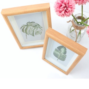 Cadre photo en bois en trois dimensions creux