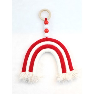 Ornements pour enfants Tissage arc-en-ciel