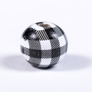 Perles de bois creuses, jeu enfant