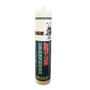 Mastic adhésif, résistant et de haute performance neutre a base de silicone pour verre bois métaux 300ml